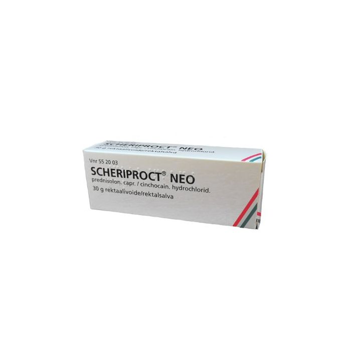 SCHERIPROCT NEO rektaalivoide 1,9/5 mg/g 30 g kuva 2