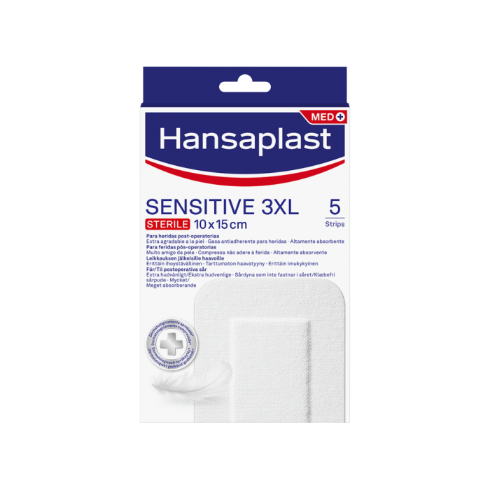 1000018522_Hansaplast_Sensitive_3XL_10x15cm_5_kpl_pakkauskuva_Pakkauskuva20742_png