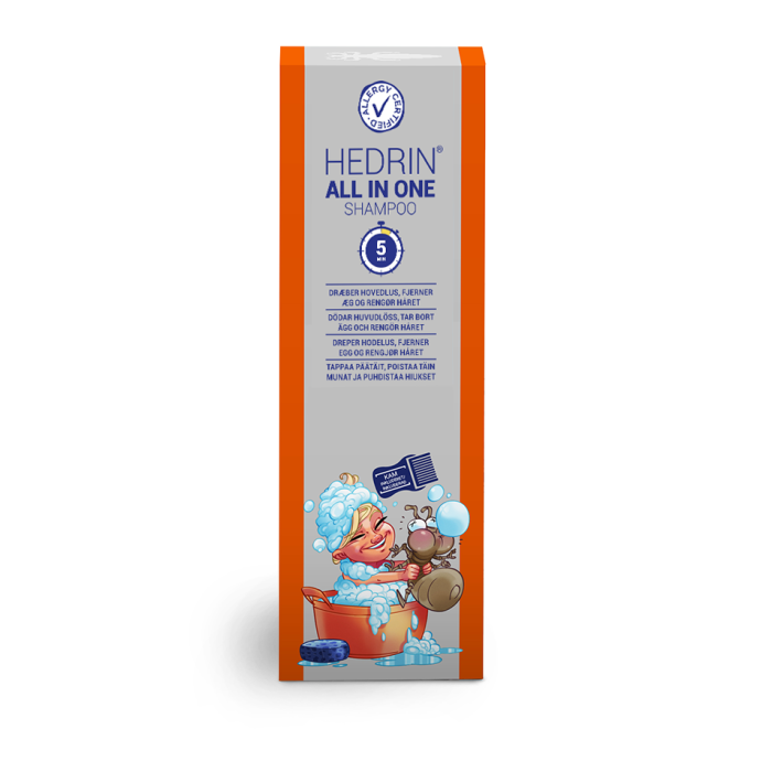 HEDRIN ALL IN ONE SHAMPOO 100 ML kuva 2