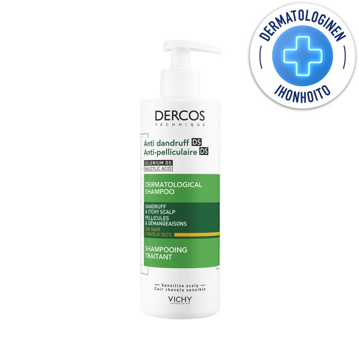 Vichy Dercos Shampoo Anti-Dandruff kuiville hiuksille 390 ml kuva 1