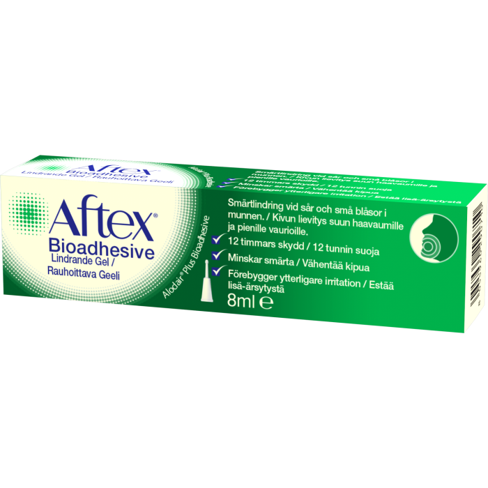Aftex Bioadhesive Rauhoittava Geeli 8 ml kuva 2
