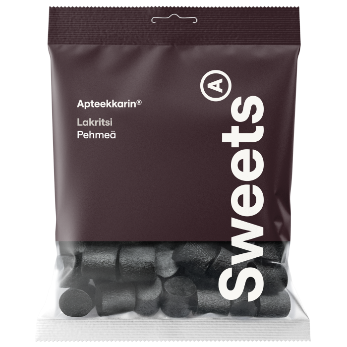 Apteekkarin pehmeä lakritsi 80 g