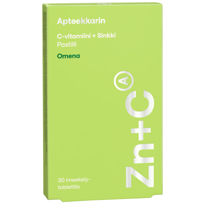 oriola_yleisetkauppatavarat_Apteekkarin_Zn_C_Pastilli_Omena_kuva_HR__3__fd7eae7f_2a7f_4efe_9bad_f16dd1ad5115