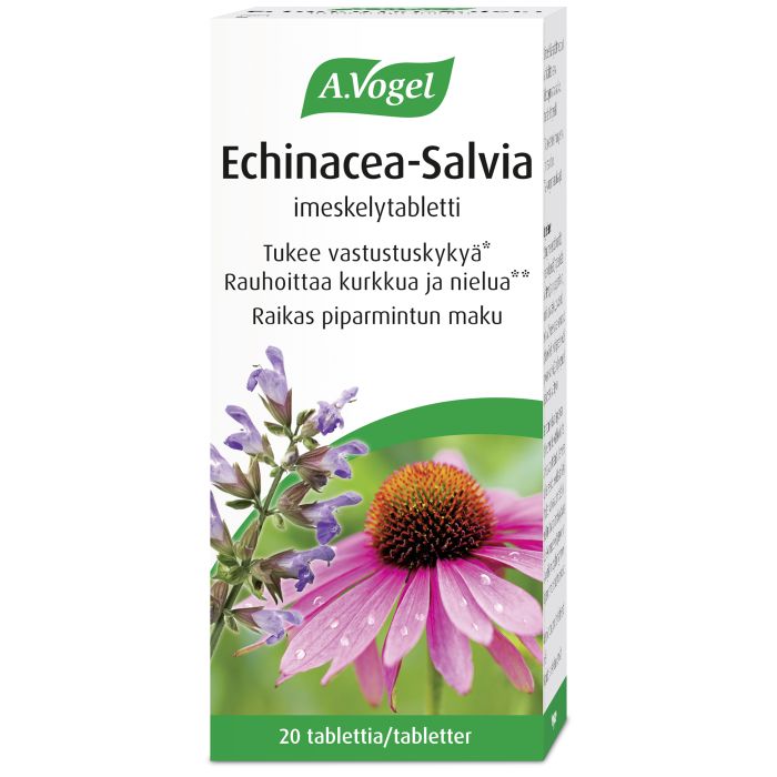 Echinacea-Salvia imeskelytabletti 20 kpl kuva 2