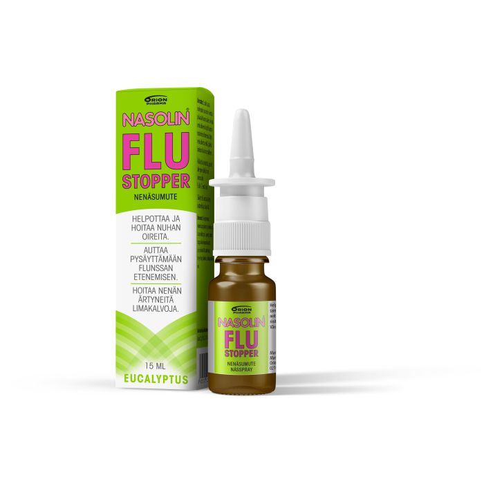 Nasolin Flustopper nenäsumute 15 ml kuva 1