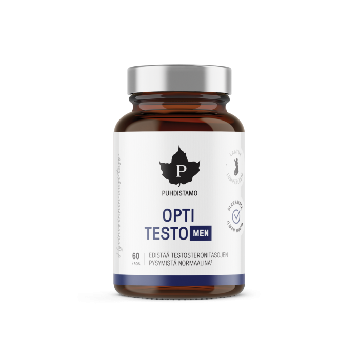 Puhdistamo Opti Testo Men 60 kaps
