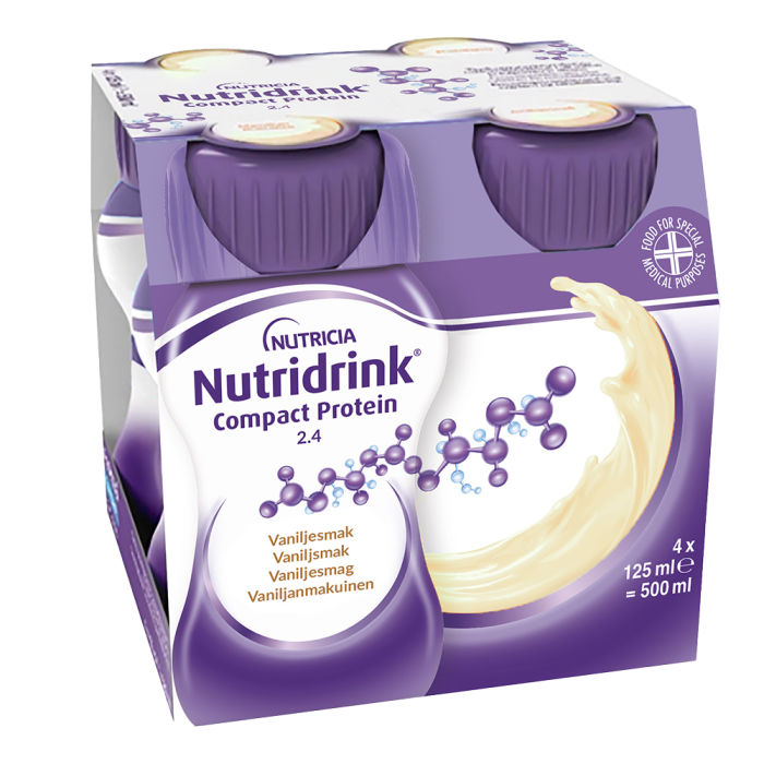 Nutridrink Compact Protein vanilja 4 x 125 ml kuva 2