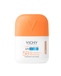 Vichy CS UV-Aqua Fluid Tinted SPF50​ sävytetty aurinkosuojavoide 50 ml