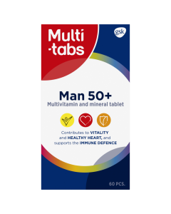 Multi-tabs Man 50+ Monivitamiini 60 tabl