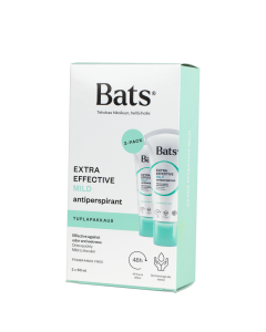 Bats Roll-on Mild Roll-on antiperspirantti tuplapakkaus 2x60 ml