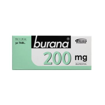 BURANA tabletti, kalvopäällysteinen 200 mg 30 fol