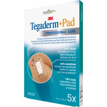 3M Tegaderm+Pad Haavakalvo tyynyllä 9 x 10 cm 3586SP 5 kpl