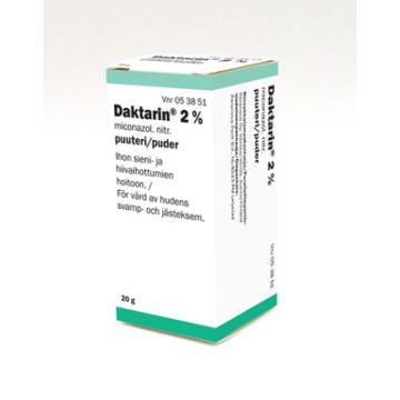 DAKTARIN puuteri 2 % 20 g