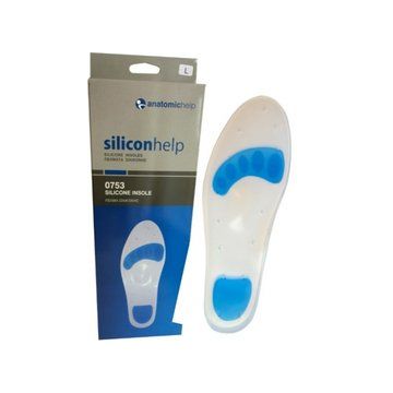 Pohjallinen silikoni Siliconhelp S 35-37 1 pari