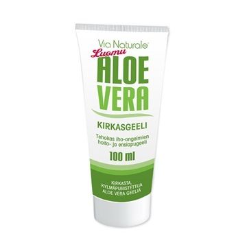 Via Naturale Aloe Vera Kirkasgeeli 100 ml