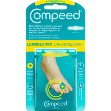 Compeed Liikavarpaslaastari Moisturising 6 kpl