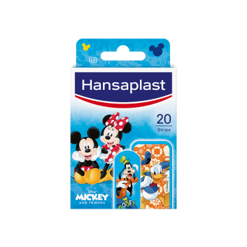 Hansaplast Mickey & Friends (me 10) 20 kpl