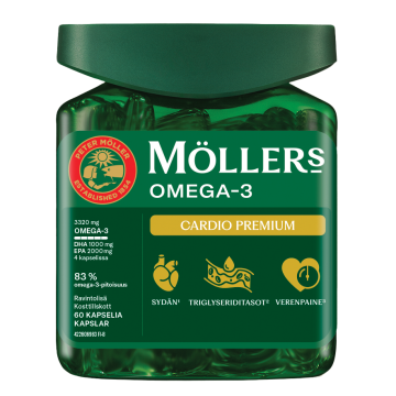 Möller Omega-3 Cardio Premium 60 kaps