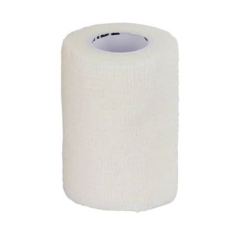Lumocare itsekiinnittyvä tukiside 7,5cm x 4,5m valkoinen 1 kpl