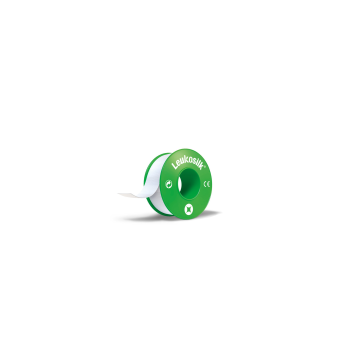 Leukosilk teippi 1,25cm x 5m 24 rll