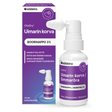 OtoDry suihke uimarin korvaan 30 ml