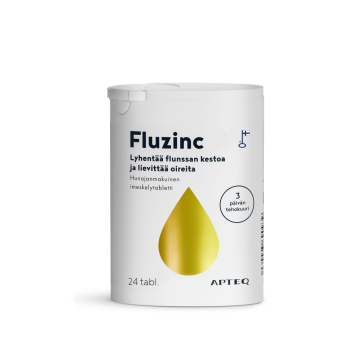 Apteq Fluzinc hunaja 24 tabl