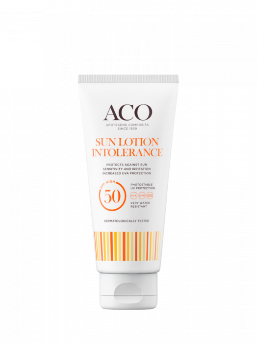 aco sun lotion intolerance spf 50